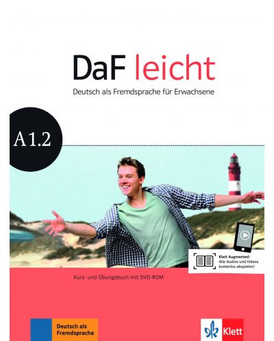 DaF Leicht A1.2 Kurs und Ubungsbuch+ DVD-ROM - 1