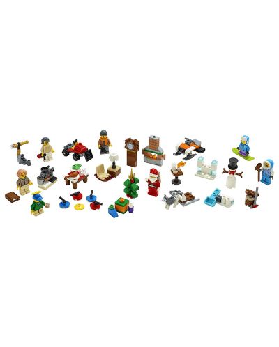 Конструктор Lego City - Коледен календар (60235) - 6