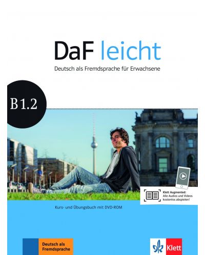 DaF Leicht B1.2 Kurs und Ubungsbuch+ DVD-ROM - 1