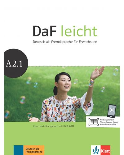 DaF Leicht A2.1 Kurs und Ubungsbuch+DVD-ROM - 1