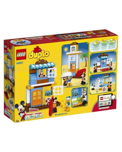 Конструктор Lego Duplo - Плажната къща на Мики Маус и приятели (10827) - 3