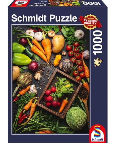 Пъзел Schmidt от 1000 части - Здравословна храна - 1