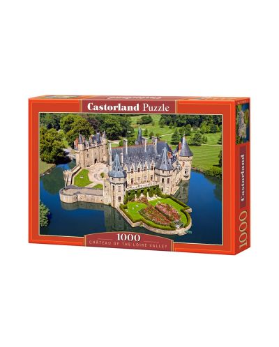 Пъзел Castorland от 1000 части - Шато в долината на Лоара