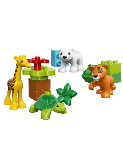 Конструктор Lego Duplo - Бебета животни (10801) - 4