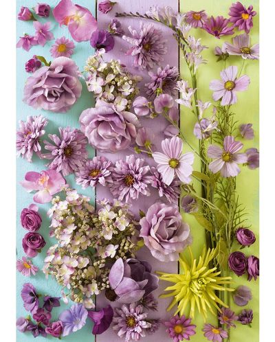Пъзел Schmidt от 1000 части - Виолетови цветчета - 2