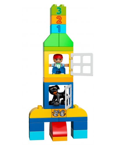 Конструктор Lego Duplo - Зелена кутия за забавления (10572) - 5