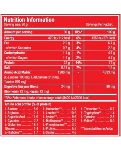 100% Whey Protein Professional, мед и канела, 500 g, Scitec Nutrition - 2