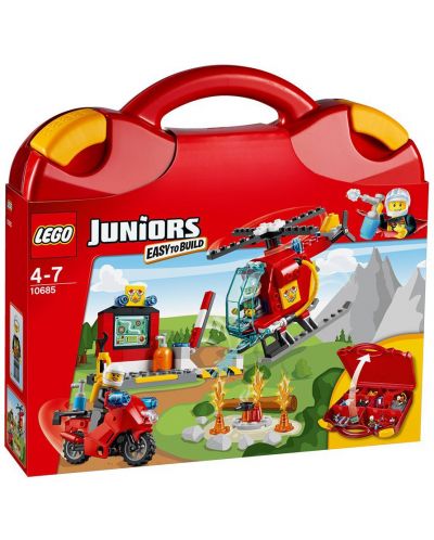 Конструктор LEGO Juniors - Пожарникарски куфар (10685)