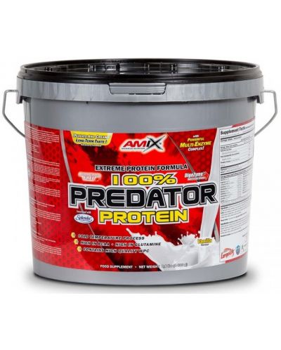 100% Predator Protein, шоколад, 4000 g, Amix - 1