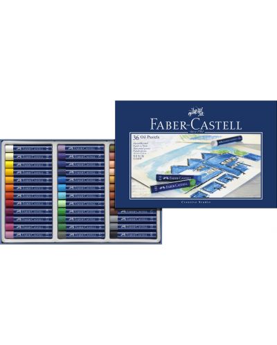 Маслени пастели Faber-Castell - Creative Studio, 36 броя - 2