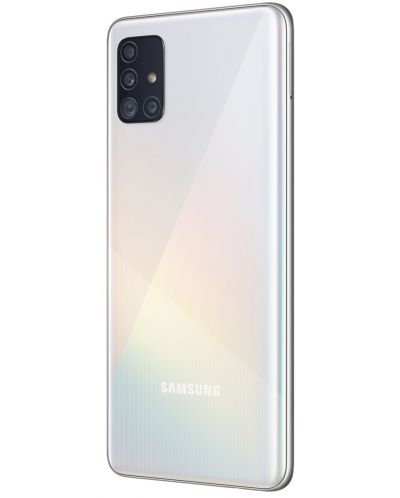Смартфон Samsung Galaxy A51 - 6.5, 128GB, бял - 4