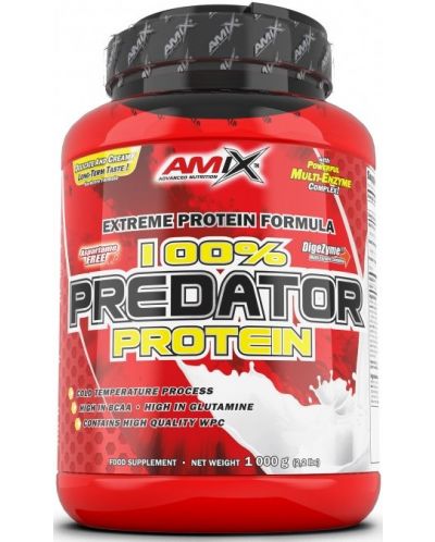 100% Predator Protein, банан, 1000 g, Amix - 1