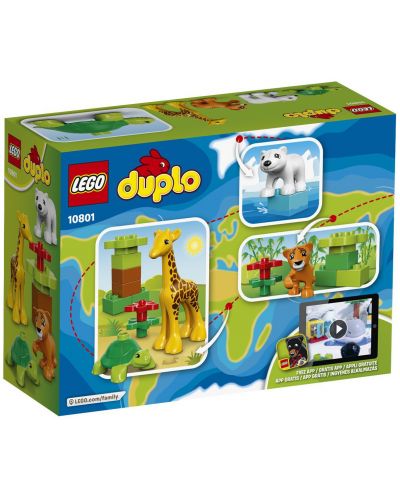 Конструктор Lego Duplo - Бебета животни (10801) - 3
