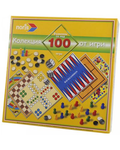 Комплект от 100 игри Noris