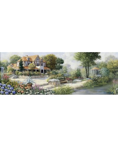 Панорамен пъзел Art Puzzle от 1000 части - Английска къщичка, Питър Моц - 2