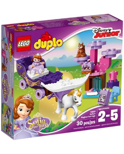Конструктор LEGO Duplo - Магическата каляска на София Първа (10822)