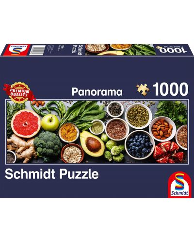Панорамен пъзел Schmidt от 1000 части - На кухненската маса