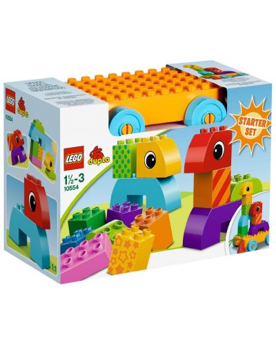 Конструктор LEGO Duplo - Строя и играя - Играчка за дърпане (10554)