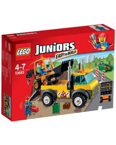 LEGO Juniors: Камион за ремонт на пътища (10683)