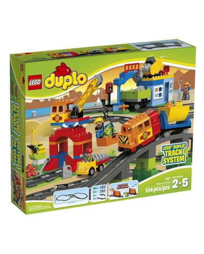 Конструктор Lego Duplo - Товарен влак - Делукс - 1