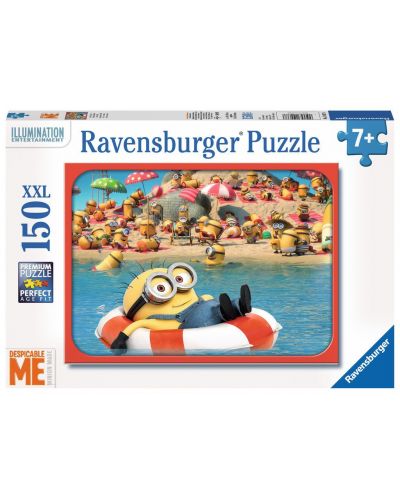 Пъзел Ravensburger от 150 XXL части - Миньоните, жълти приятели