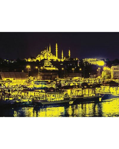 Неонов пъзел Art Puzzle от 1000 части - Истанбул - 2