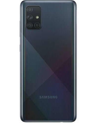 Смартфон Samsung Galaxy A71 - 6.7, 128GB, черен - 2