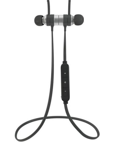 Безжични слушалки Audictus - Adrenaline 2.0, сребристи - 3