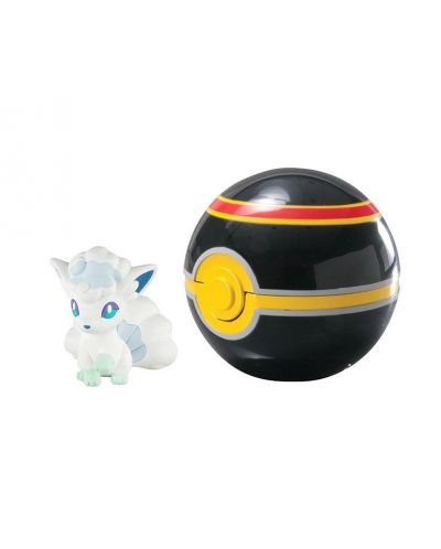 Екшън Poké топка Pokémon - Alolan Vulpix - 2