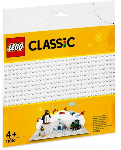 Основа за конструиране LEGO Classic - Бяла (11010) - 1