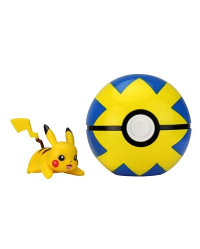 Екшън Poké топка Pokémon - Pikachu - 2