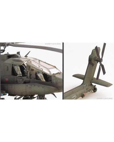 Хеликоптер Academy AH-64A Apache (12262) - 5