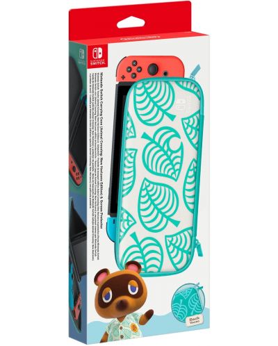 Nintendo Switch Carrying Case & Screen Protector Animal Crossing: New Horizons Edition - 1