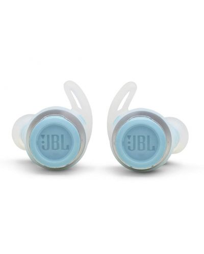 Спортни безжични слушалки JBL - Reflect Flow, Teal - 1
