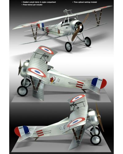 Самолет Academy Nieuport 17 First World War Centenary (12121) - 2