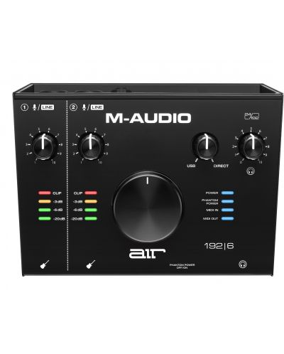 Аудио интерфейс M-Audio Air - 192-6, черен