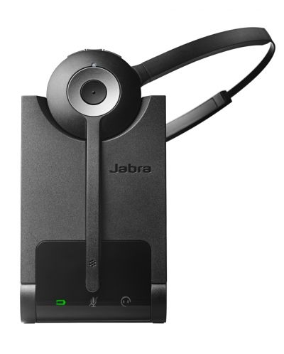 Слушалки с микрофон Jabra - PRO 920 Duo DECT, черни - 2