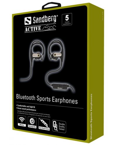 Безжични слушалки Sandberg - 125-99, черни - 2