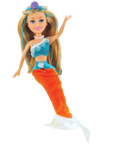 Кукла Funville Sparkle Girlz - Русалка Super Sparkly, 27 cm, асортимент - 7