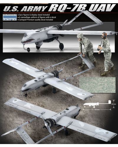 Дрон Academy Shadow Drone RQ-7B UAV (12117) - 5