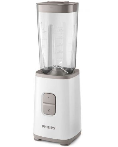 Блендер Philips - HR2602, 1 l, 2 степени, 350W, бял - 2