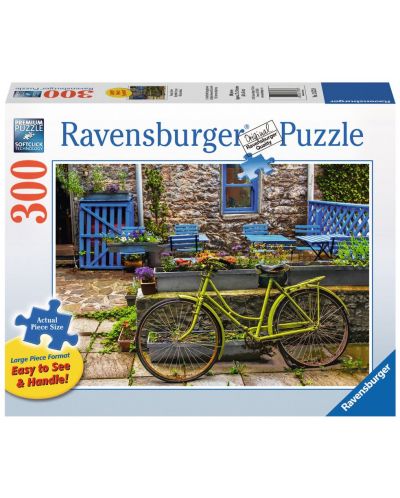 Пъзел Ravensburger от 300 XXL части - Винтидж велосипед - 1