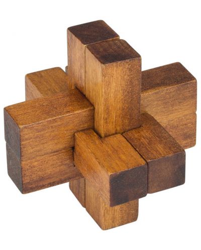 Мини логически пъзел Professor Puzzle – Da Vinci Cross - 1