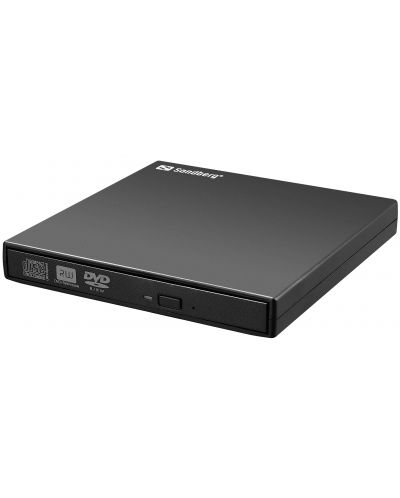 Външно оптично устройство Sandberg - 133-66, DVD Burner, USB Mini черно - 1