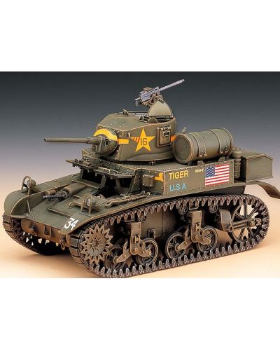 Танк Academy U.S. M3A1 Stuart Light Tank - 6