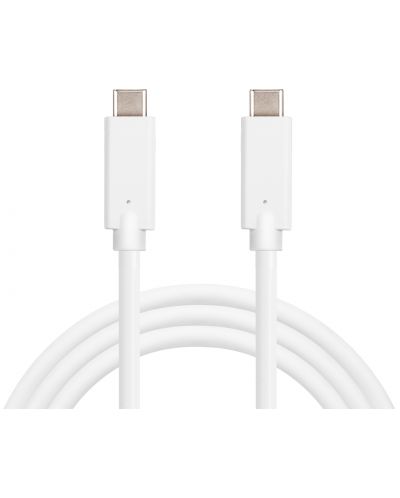 Кабел Sandberg - USB-C/USB 3.0, 2 m, бял - 1