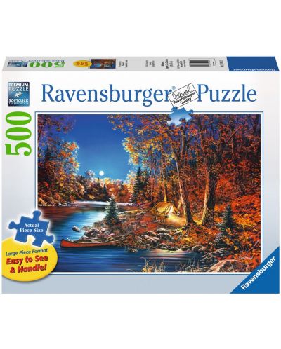 Пъзел Ravensburger от 500 XXL части - Спокойствие в нощта