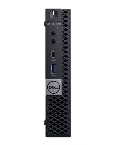 Настолен компютър Dell OptiPlex - 7060 MFF, черен - 1