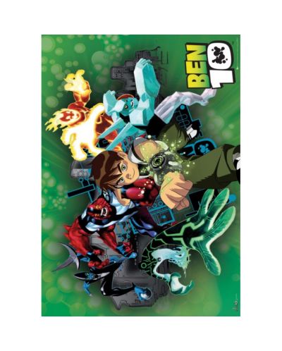 Макси плакат GB eye - BEN 10 characters