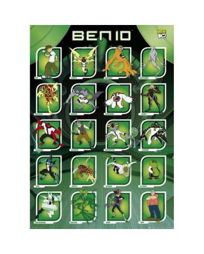 Макси плакат GB eye - BEN 10 compilation S.O.S - 1